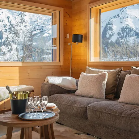 Chalet 4****, 12 Personnes, Panoramique - Fr-1-304-302 La Clusaz